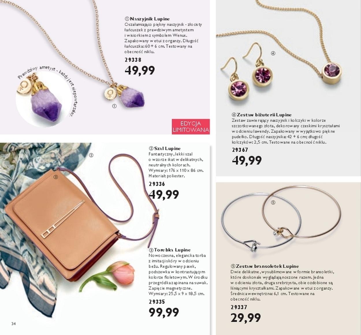 Gazetka promocyjna Oriflame str. 34