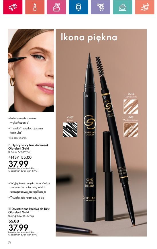 Gazetka promocyjna Oriflame str. 74