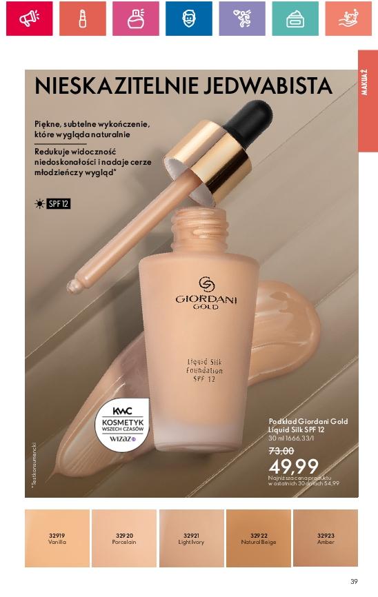 Gazetka promocyjna Oriflame str. 39