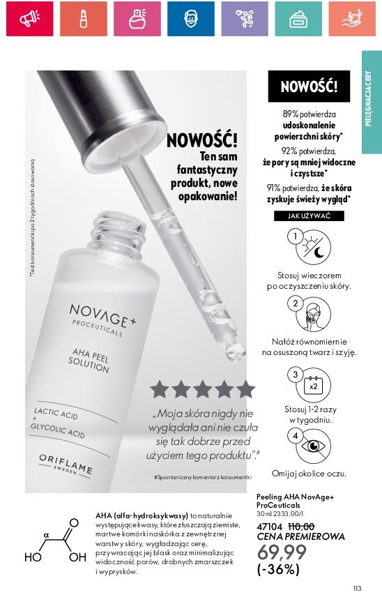 Gazetka promocyjna Oriflame str. 113