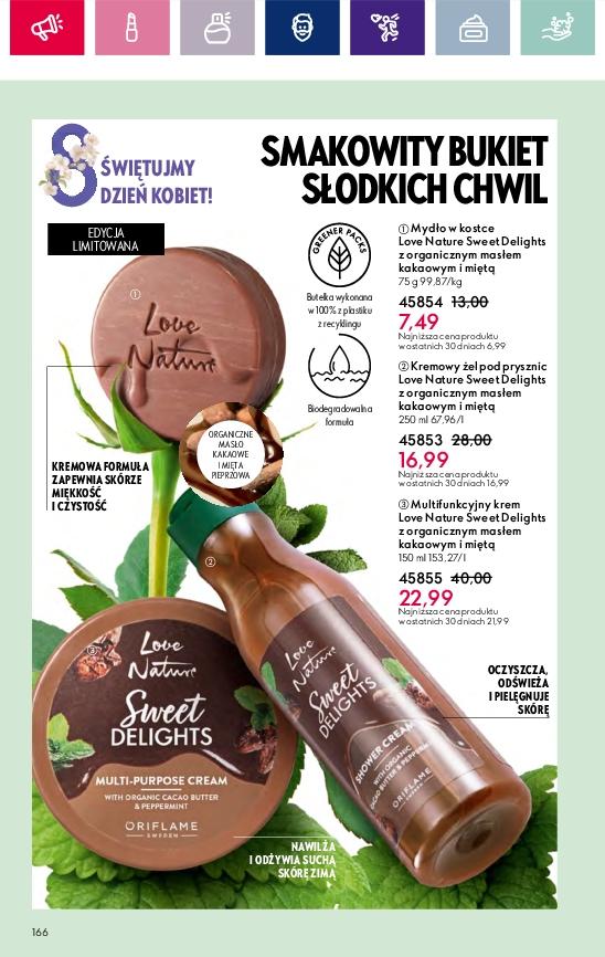 Gazetka promocyjna Oriflame str. 166