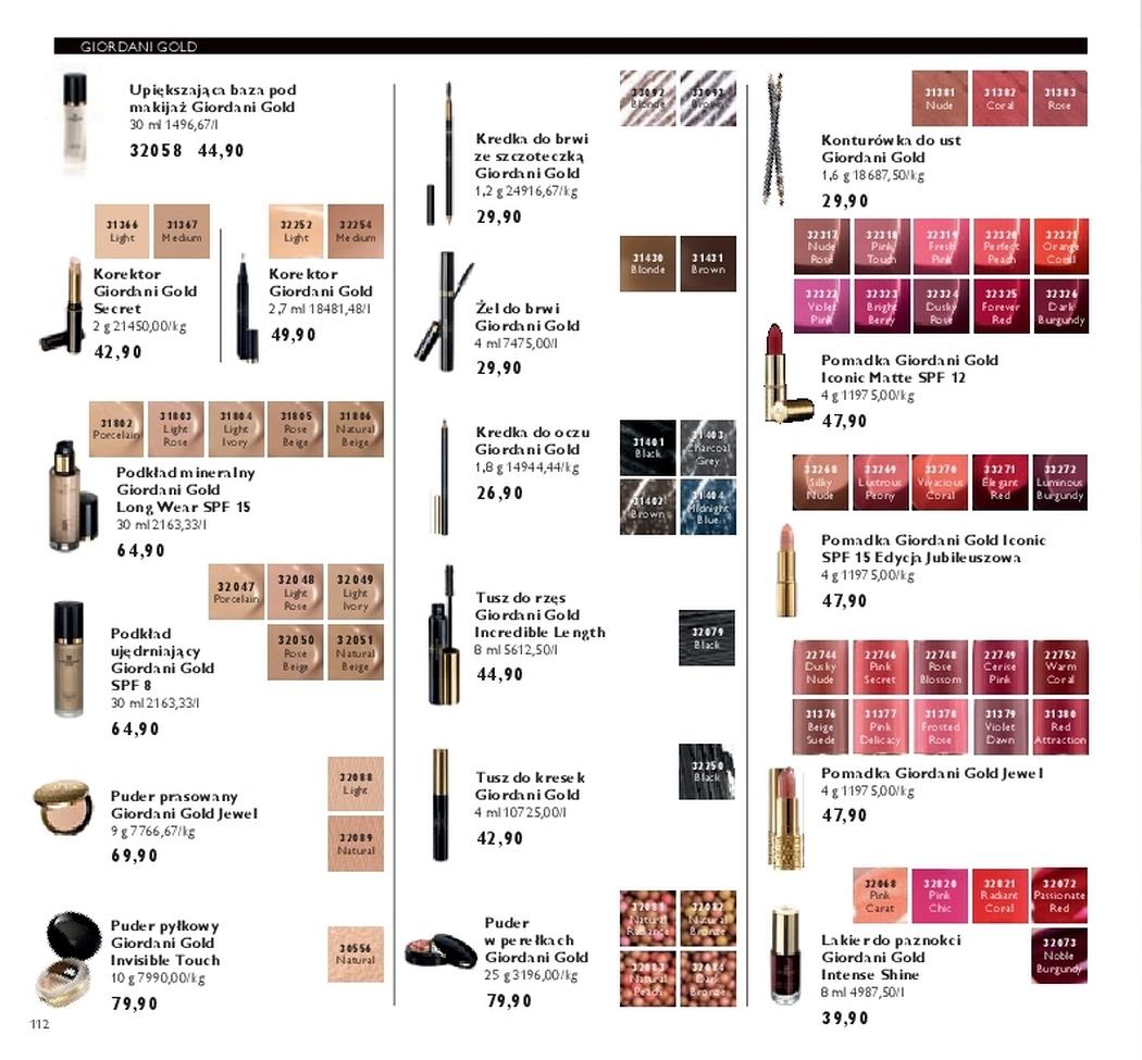 Gazetka promocyjna Oriflame str. 112