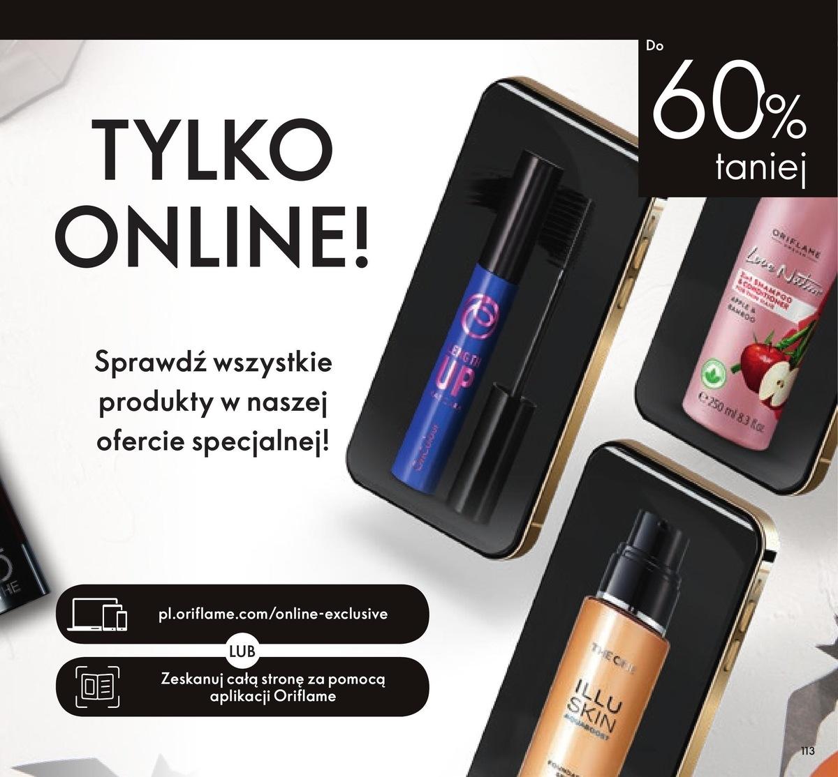 Gazetka promocyjna Oriflame str. 113