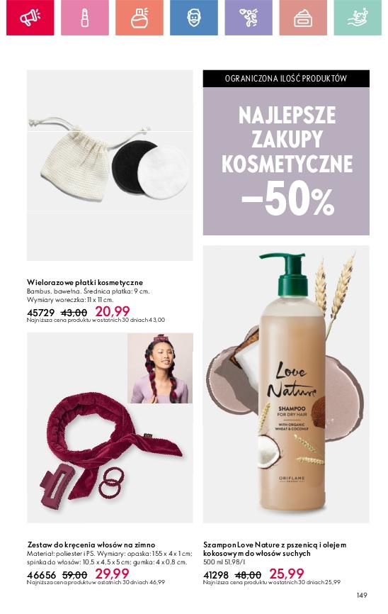 Gazetka promocyjna Oriflame str. 149