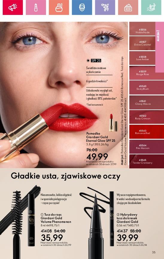 Gazetka promocyjna Oriflame str. 35