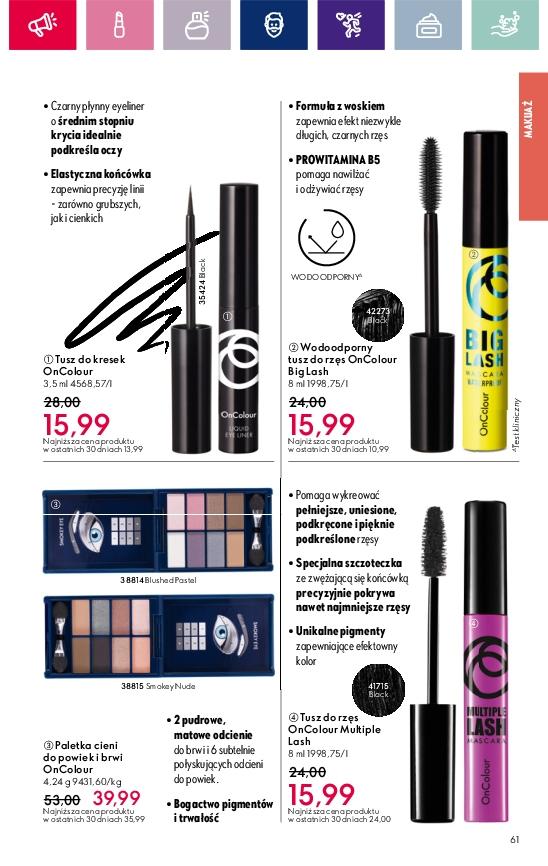Gazetka promocyjna Oriflame str. 61