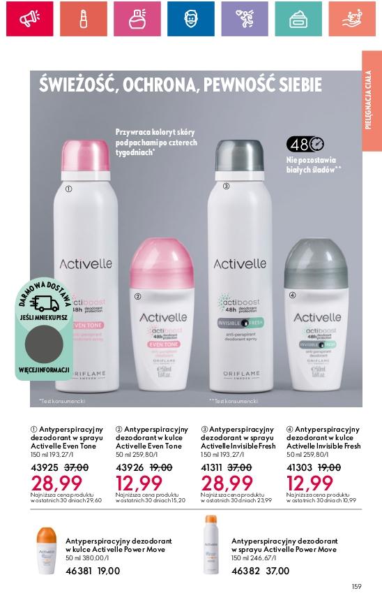 Gazetka promocyjna Oriflame str. 159