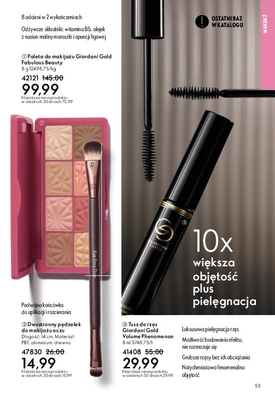 Gazetka promocyjna Oriflame str. 55