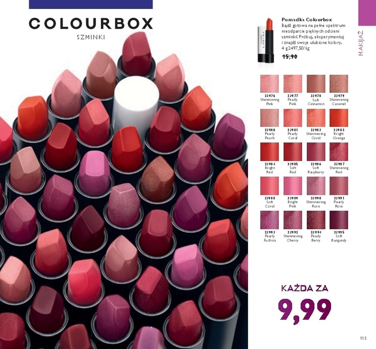 Gazetka promocyjna Oriflame str. 113