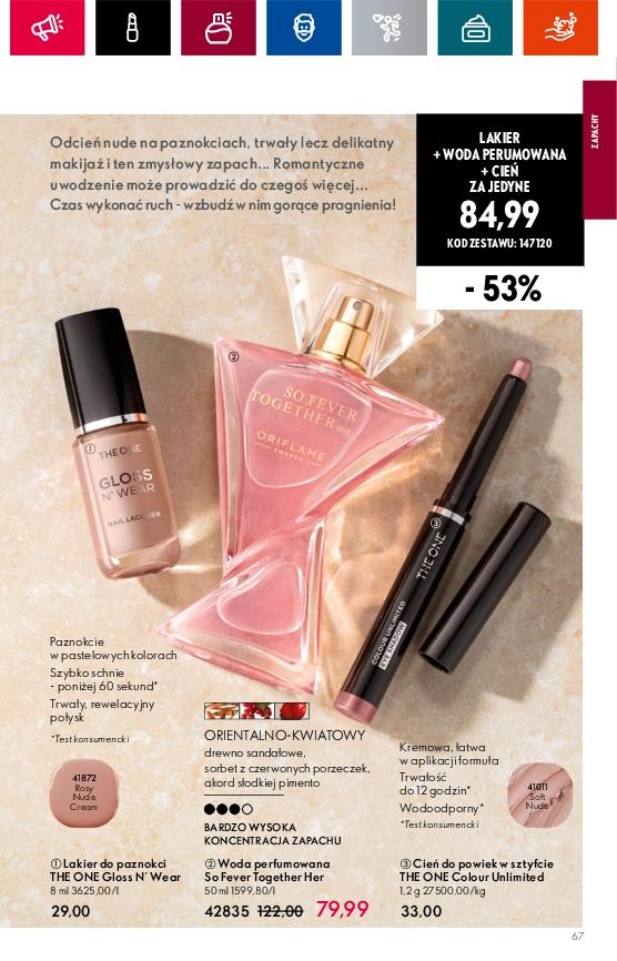 Gazetka promocyjna Oriflame str. 67
