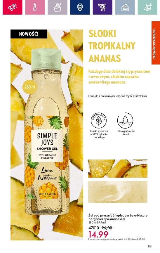 Gazetka promocyjna Oriflame str. 181