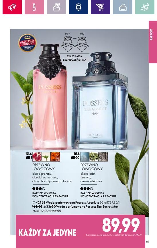 Gazetka promocyjna Oriflame str. 61
