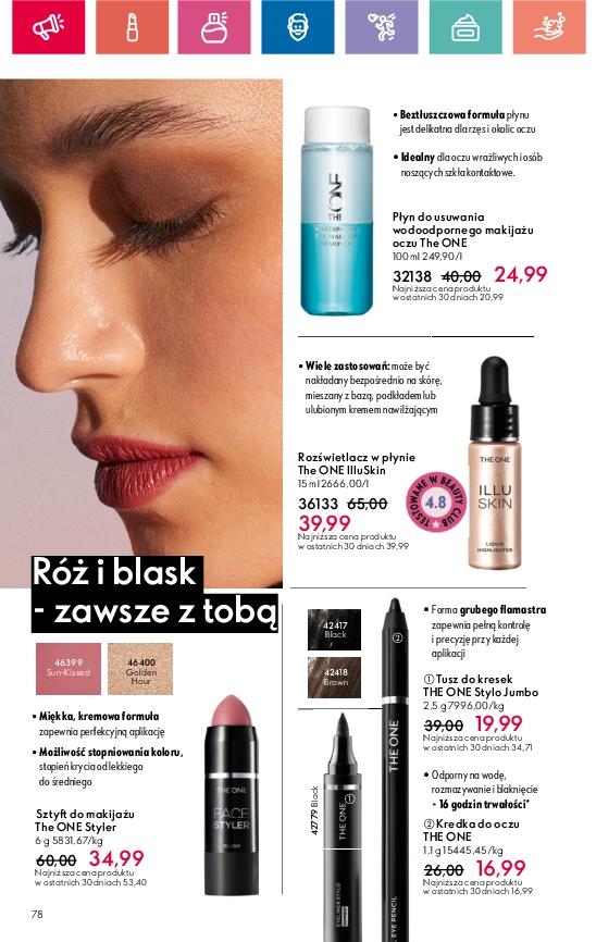 Gazetka promocyjna Oriflame str. 78