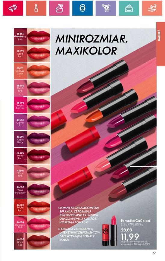 Gazetka promocyjna Oriflame str. 55