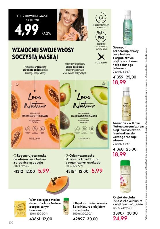 Gazetka promocyjna Oriflame str. 102