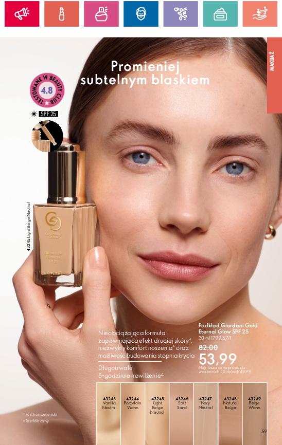Gazetka promocyjna Oriflame str. 59