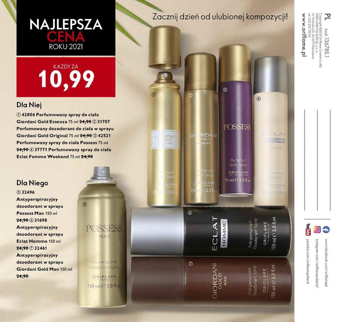 Gazetka promocyjna Oriflame str. 138