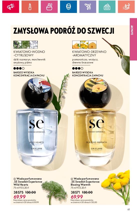 Gazetka promocyjna Oriflame str. 61