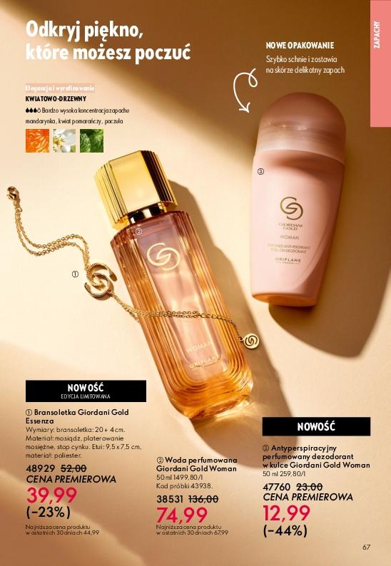 Gazetka promocyjna Oriflame str. 67