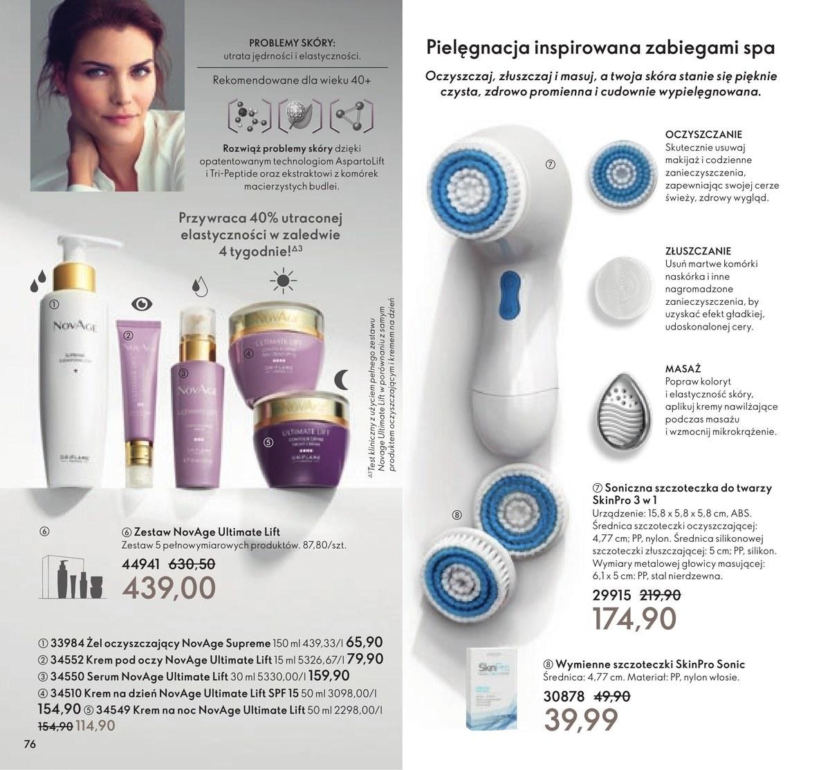 Gazetka promocyjna Oriflame str. 76