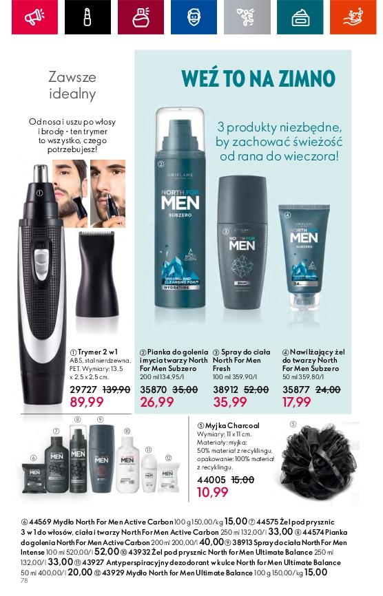 Gazetka promocyjna Oriflame str. 78