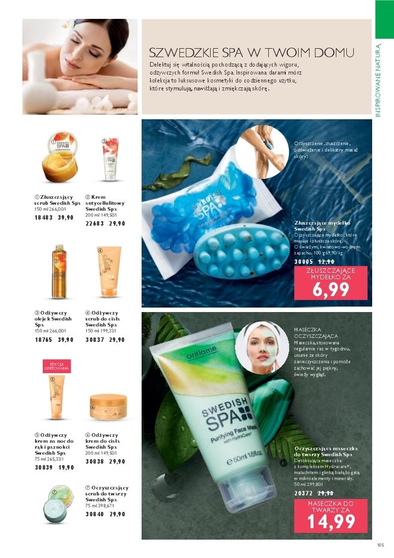 Gazetka promocyjna Oriflame str. 105