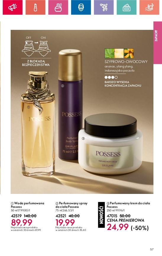Gazetka promocyjna Oriflame str. 57