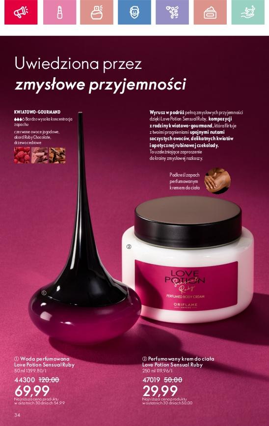 Gazetka promocyjna Oriflame str. 34