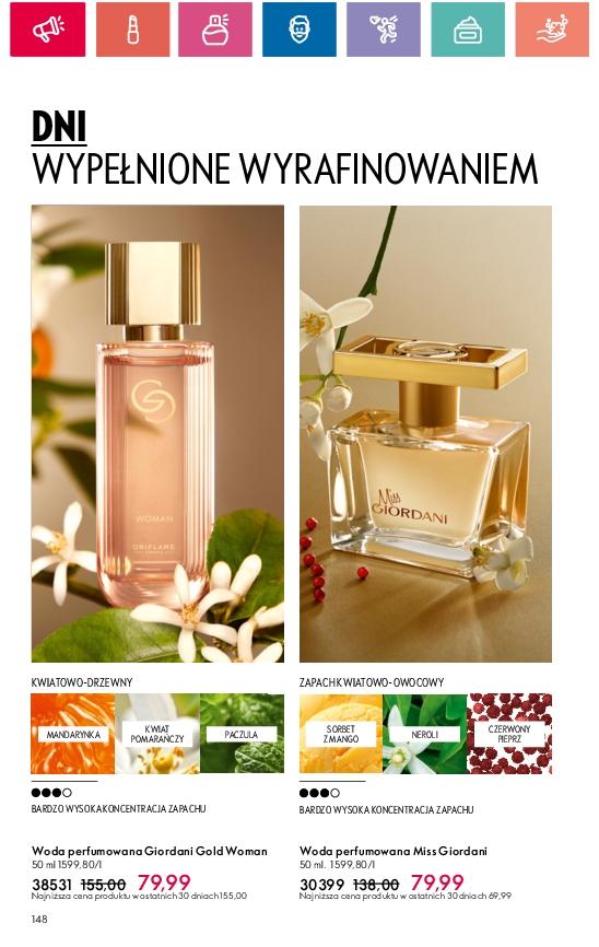 Gazetka promocyjna Oriflame str. 148