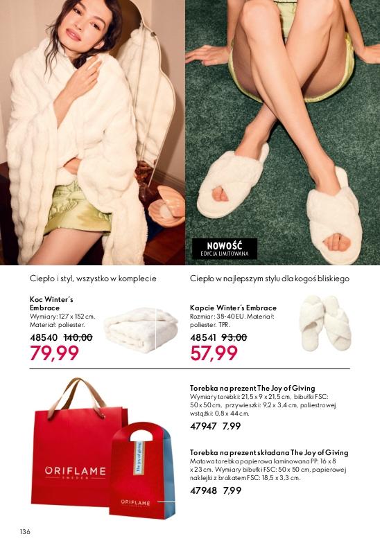 Gazetka promocyjna Oriflame str. 136