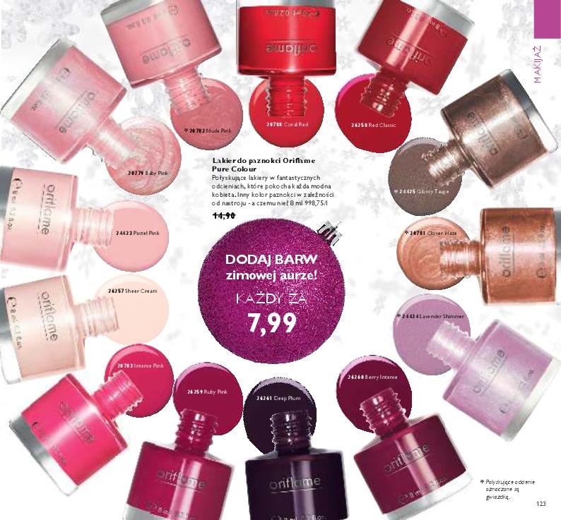Gazetka promocyjna Oriflame str. 123