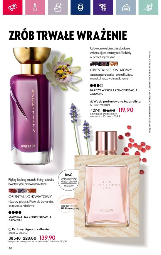 Gazetka promocyjna Oriflame str. 80