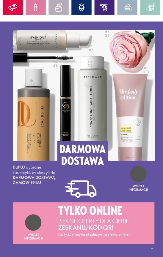 Gazetka promocyjna Oriflame str. 23