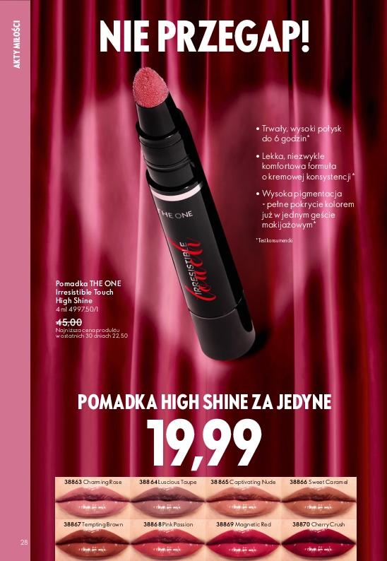 Gazetka promocyjna Oriflame str. 28