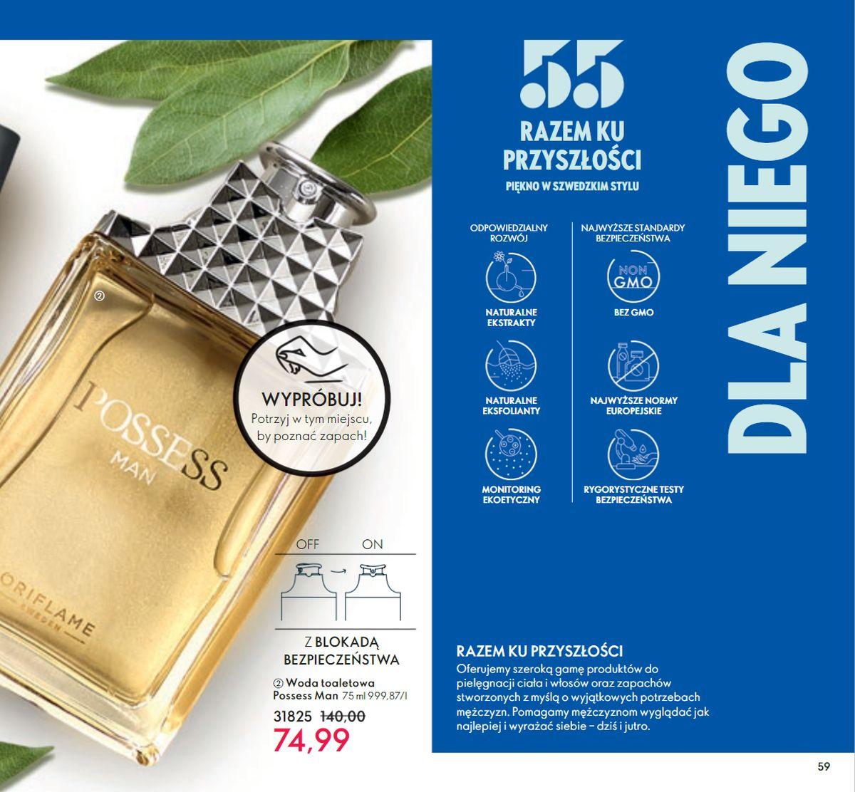 Gazetka promocyjna Oriflame str. 59