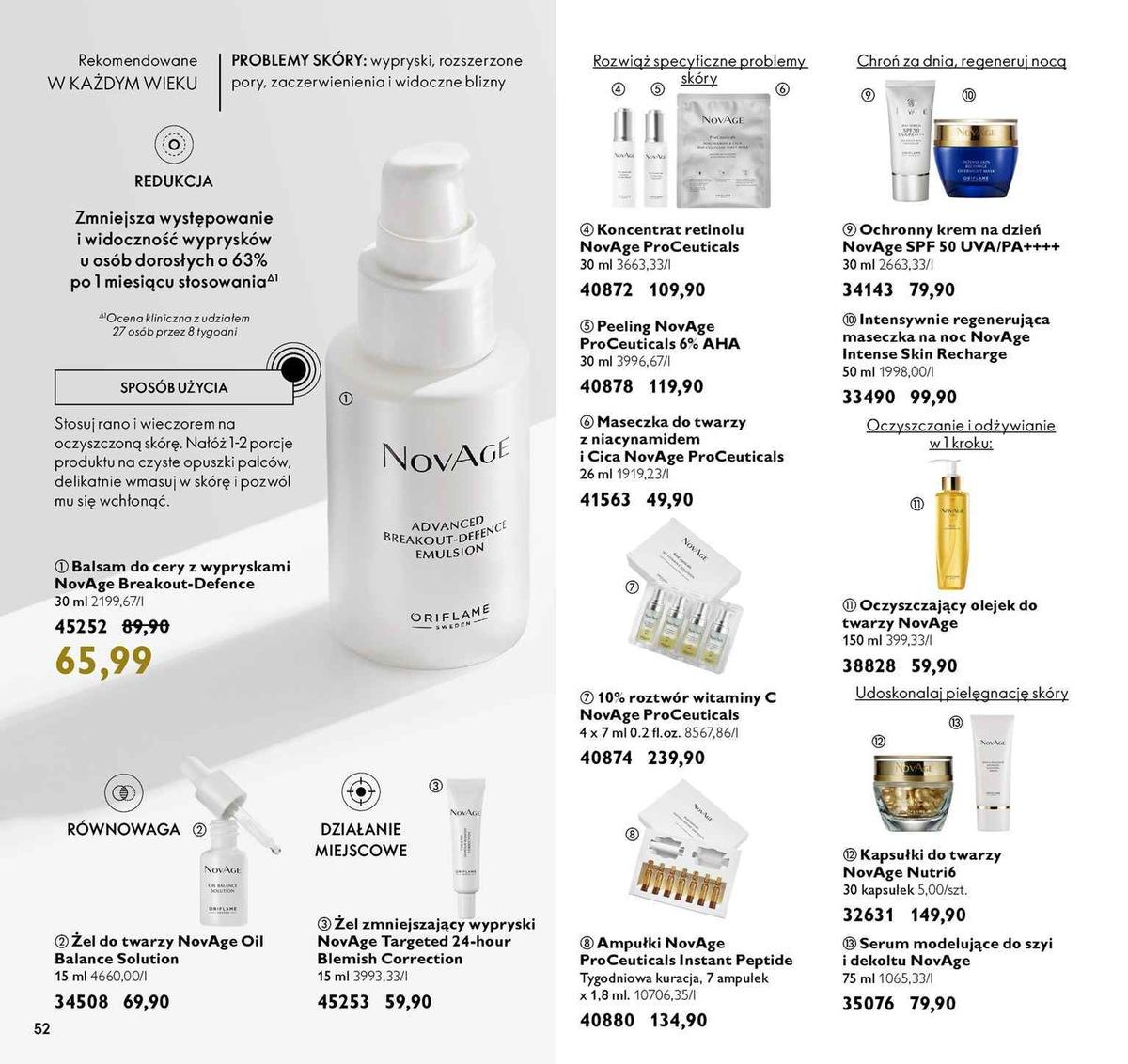 Gazetka promocyjna Oriflame str. 52