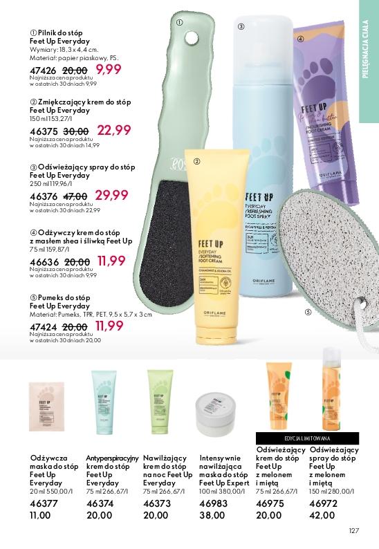 Gazetka promocyjna Oriflame str. 127