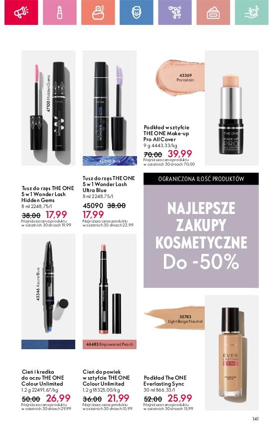 Gazetka promocyjna Oriflame str. 141