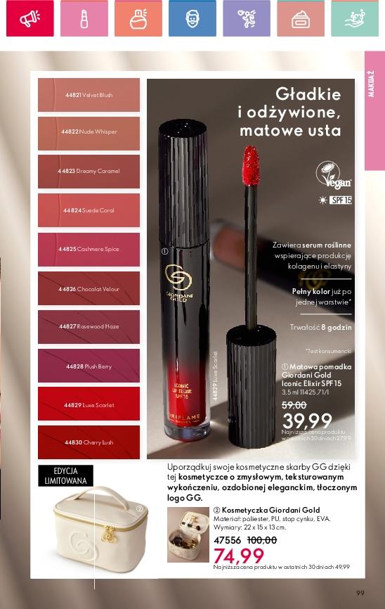 Gazetka promocyjna Oriflame str. 99