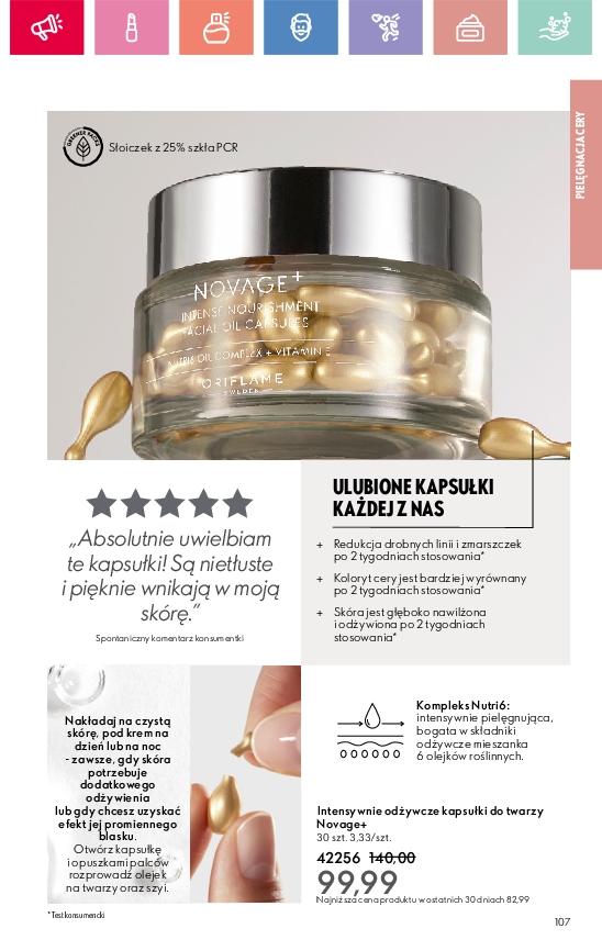 Gazetka promocyjna Oriflame str. 107
