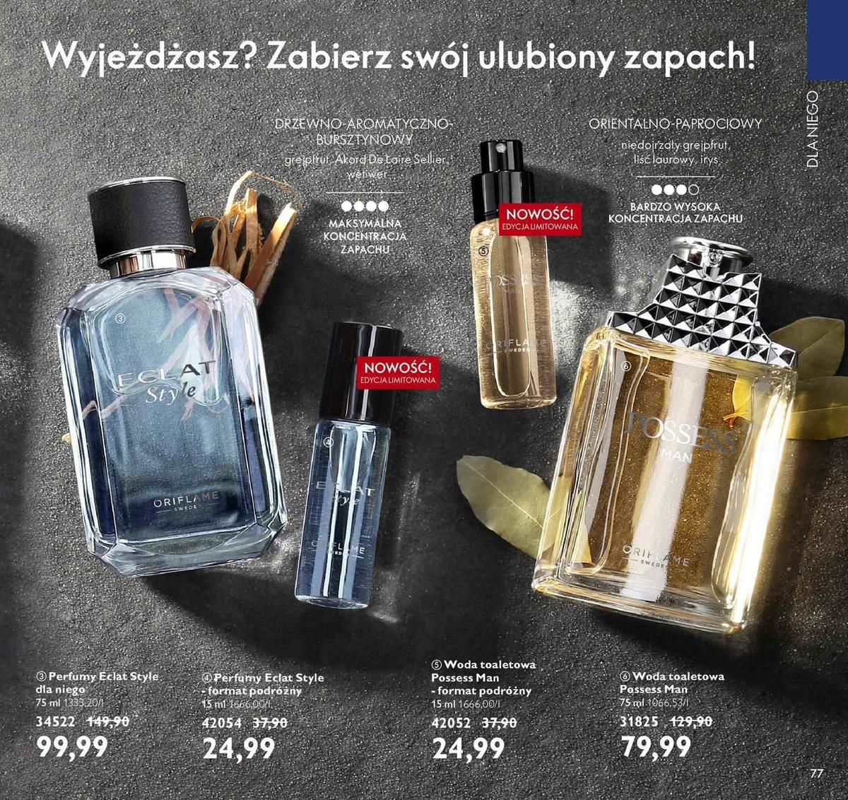 Gazetka promocyjna Oriflame str. 77