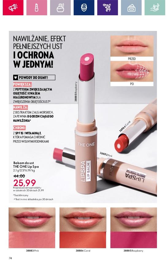 Gazetka promocyjna Oriflame str. 74