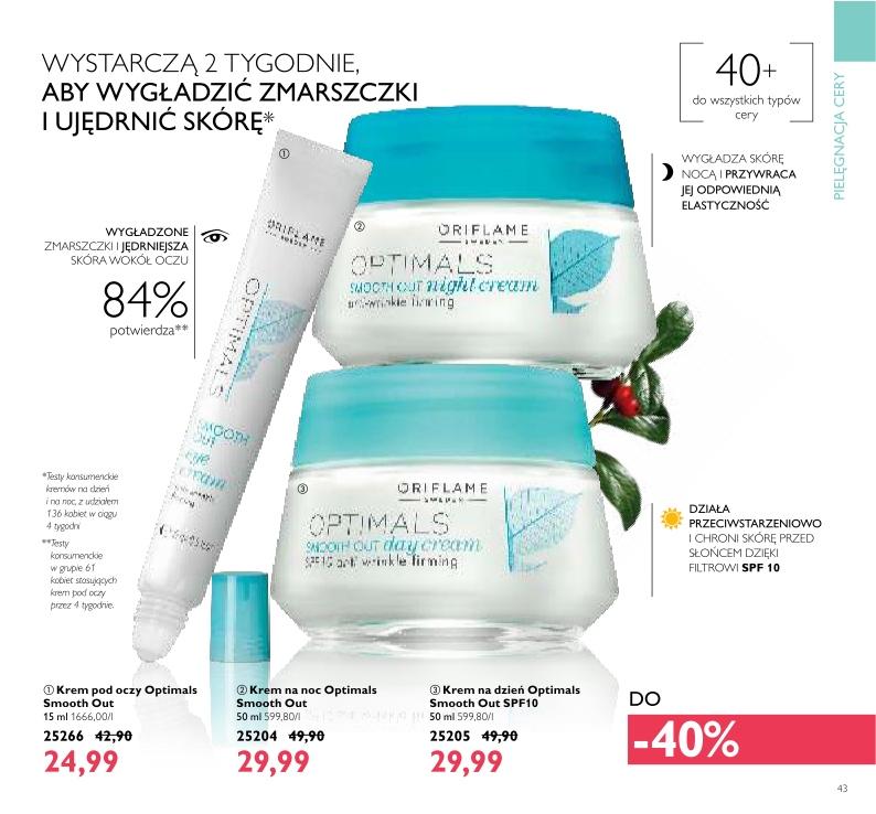 Gazetka promocyjna Oriflame str. 43