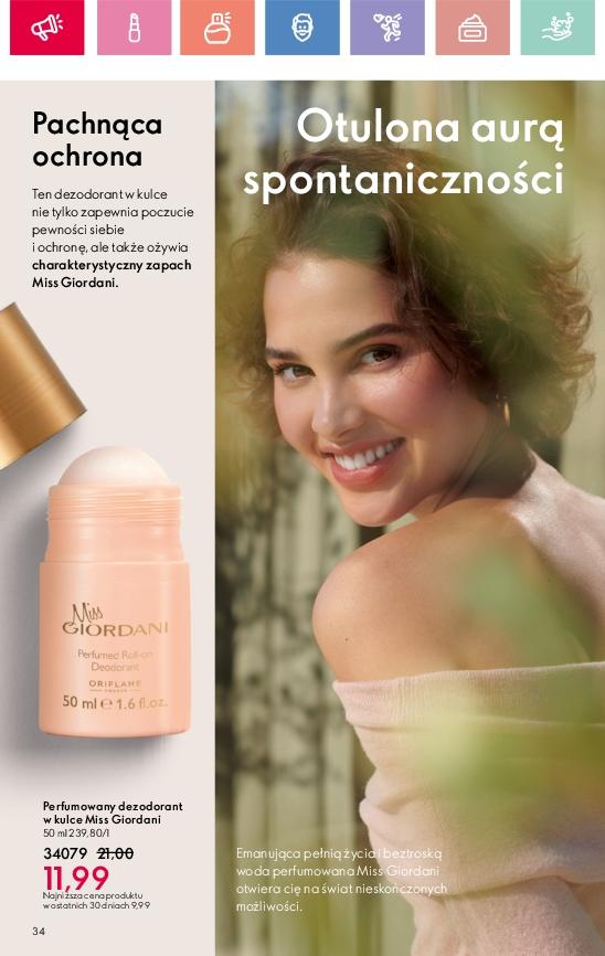 Gazetka promocyjna Oriflame str. 34