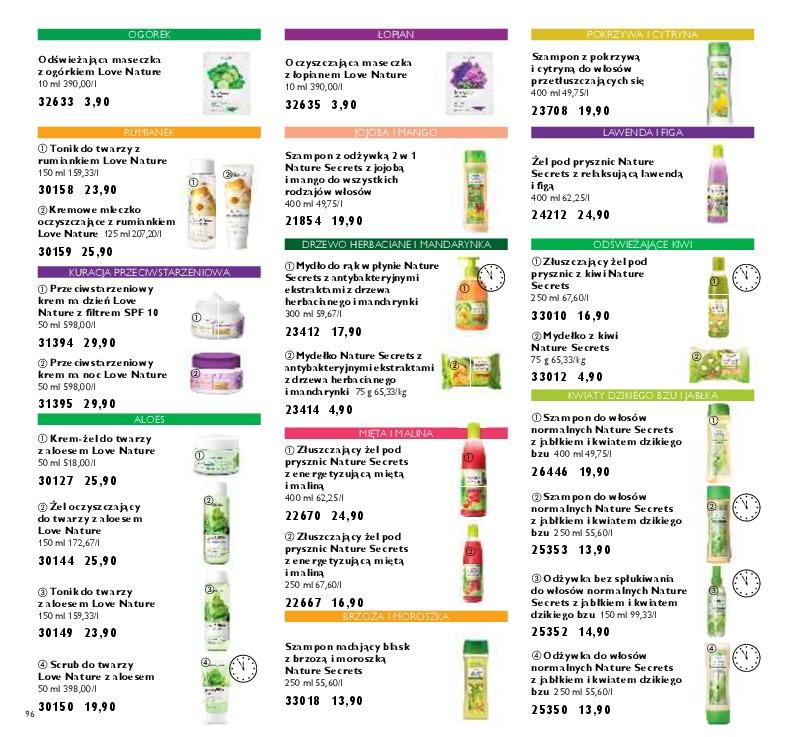 Gazetka promocyjna Oriflame str. 96