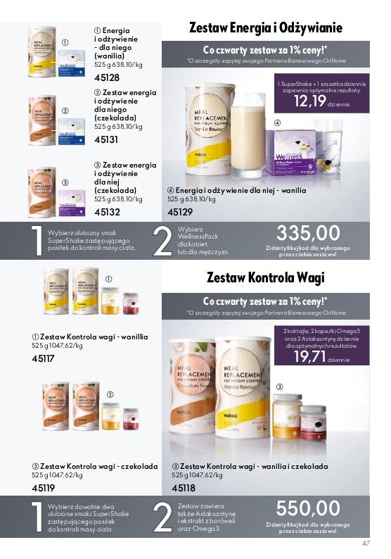 Gazetka promocyjna Oriflame str. 47
