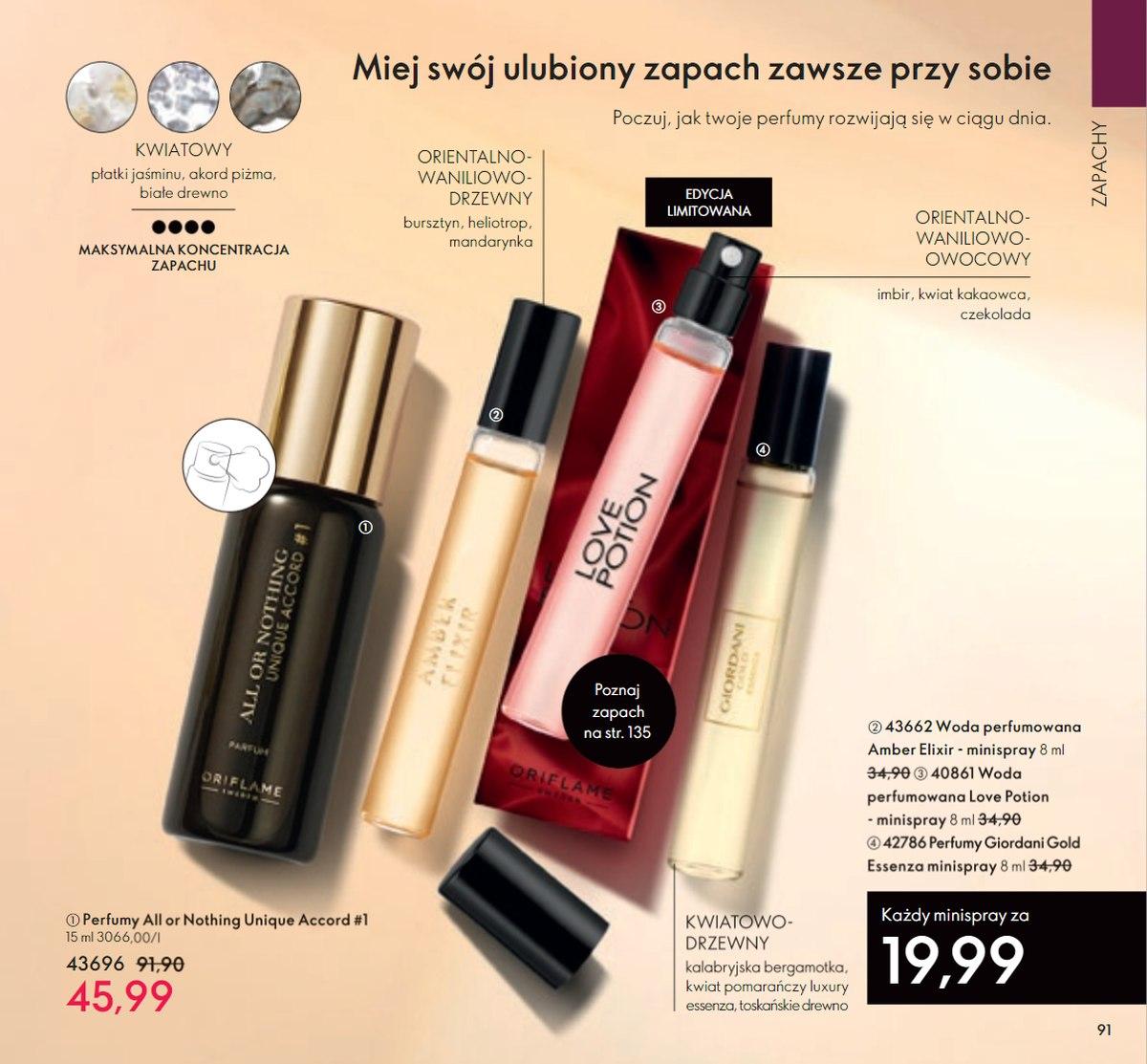 Gazetka promocyjna Oriflame str. 91