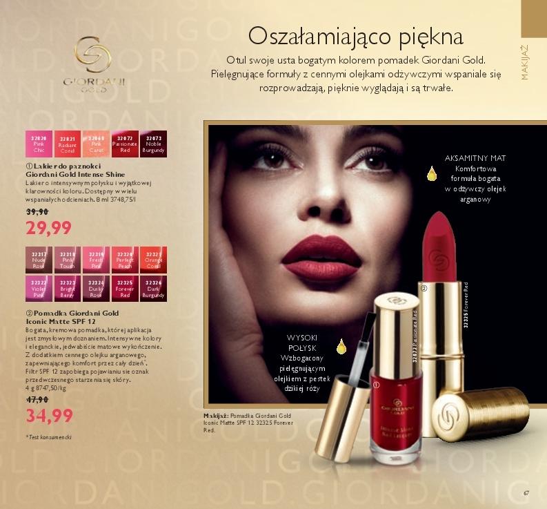 Gazetka promocyjna Oriflame str. 67