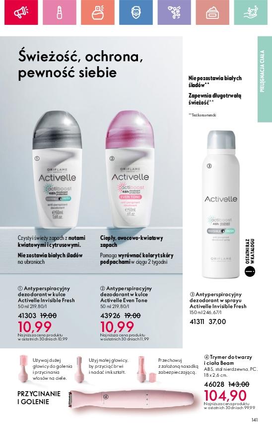Gazetka promocyjna Oriflame str. 141