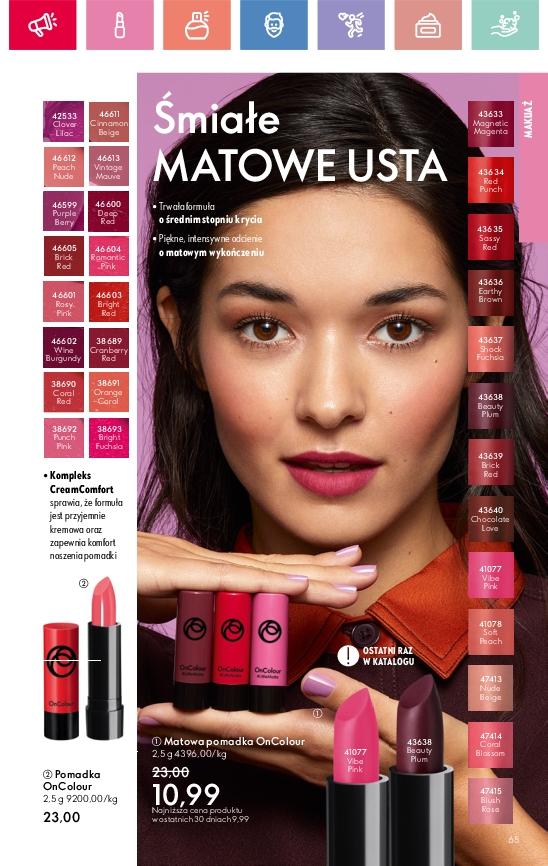Gazetka promocyjna Oriflame str. 65
